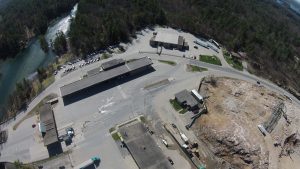 Mise à jour Projet de réfection des installations douanières canadiennes de Lansdowne – Dynamitage du roc / Excavation 2 mai 2015