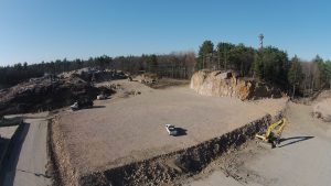 Mise à jour Projet de réfection des installations douanières canadiennes de Lansdowne – Dynamitage du roc / Excavation 2 mai 2015