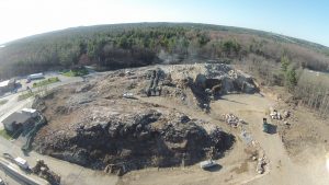 Mise à jour Projet de réfection des installations douanières canadiennes de Lansdowne – Dynamitage du roc / Excavation 2 mai 2015