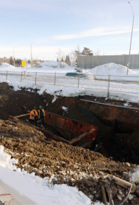 Projet de réfection de l’esplanade canadienne – Progression des travaux – Décembre 2016